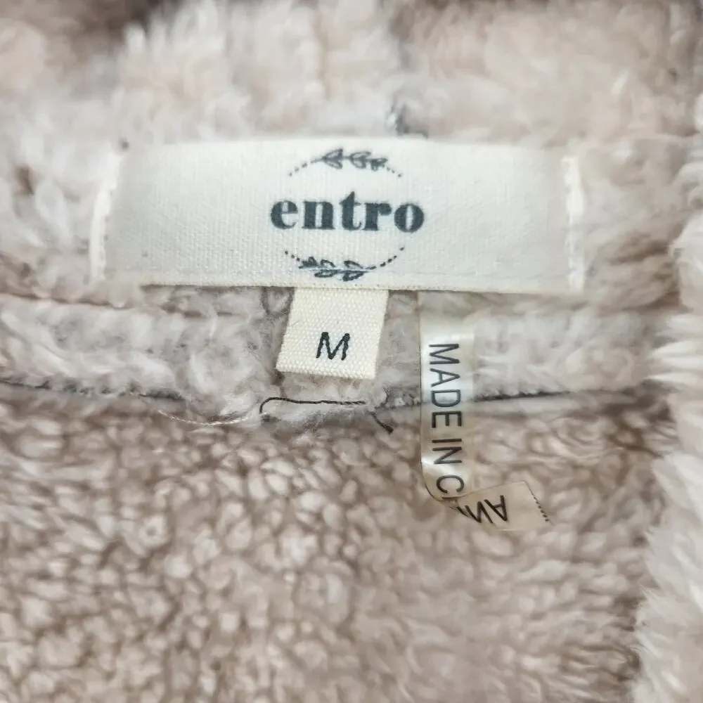 Entro Women's Size Medium‎ Vest with Sherpa Lining